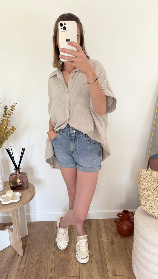 Chemiser gaz de coton