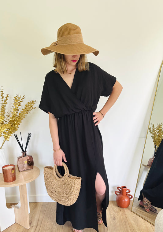 Robe fluide noir