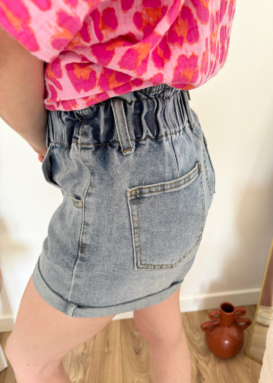 Short en jean